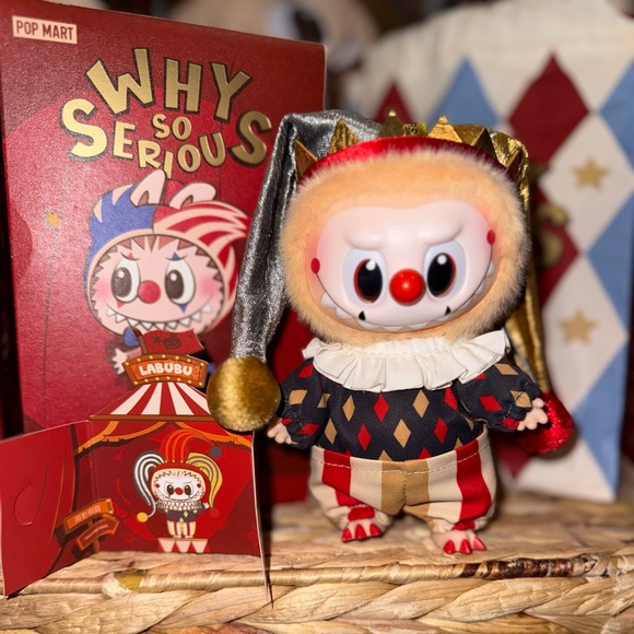 POP MART LABUBU Why So Serious SUPER SECRET 1/80 Ultra Rare